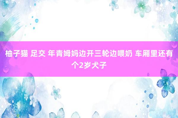 柚子猫 足交 年青姆妈边开三轮边喂奶 车厢里还有个2岁犬子